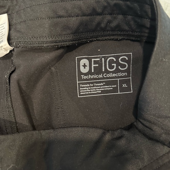 FIGS ZAMORA XL BLACK - Picture 3 of 3